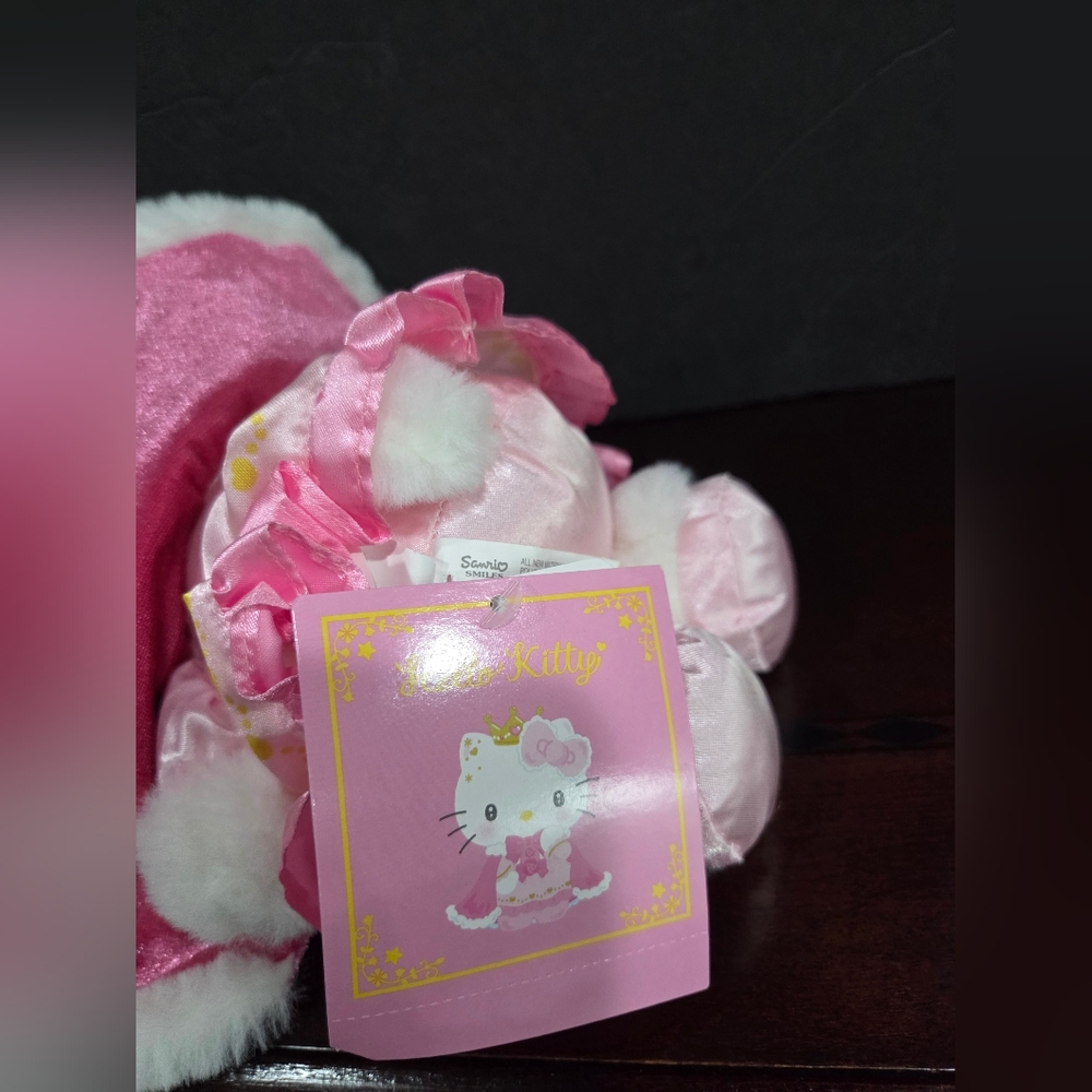 NWT Sanrio Hello Kitty Plush Toy with Pink Dress - Picture 7 of 11